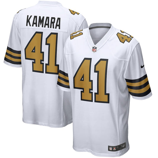NO AK White Alternate Game Jersey rtj football 2234