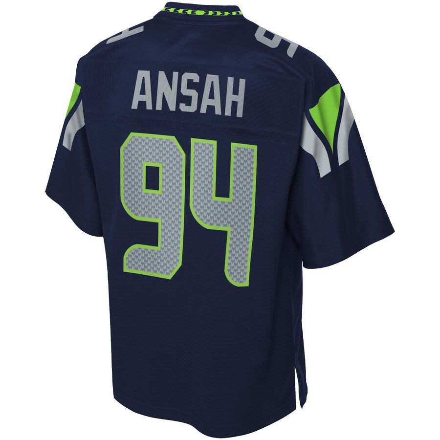 Seattle Seahawks Ziggy Ansah College NFL jersey front view