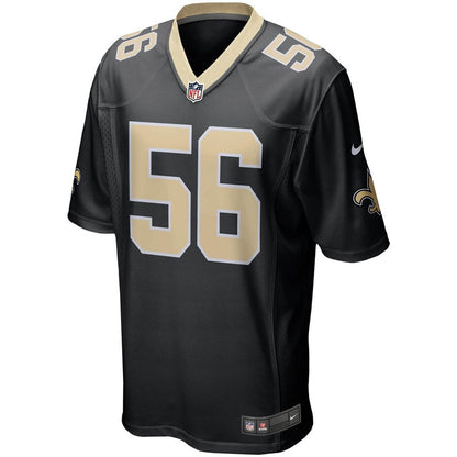 New Orleans Saints Demario Davis NFL jersey front view