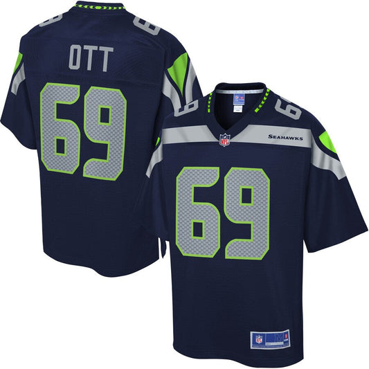 SEA TO  Pro Line College Navy Jersey rtj football 2111