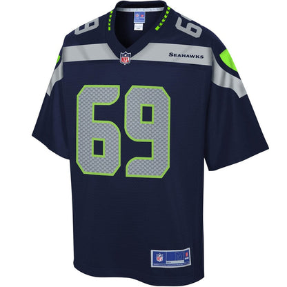 Seattle Seahawks Tyler Ott College NFL jersey front view