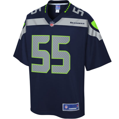 Seattle Seahawks Ben Burr Kirven College NFL jersey front view
