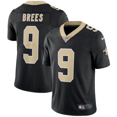 New Orleans Saints Drew Brees NFL jersey front view