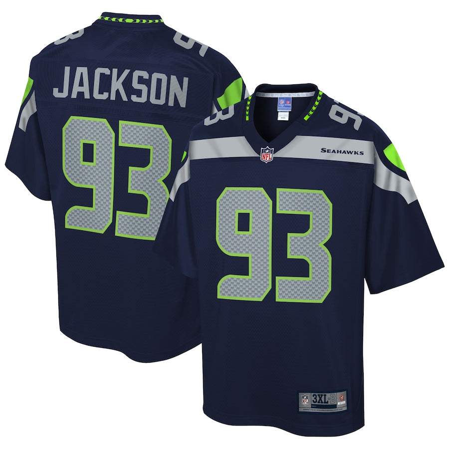 Seattle Seahawks Branden Jackson College Big Tall NFL jersey front view
