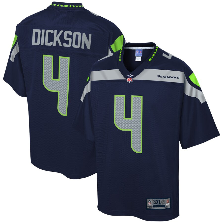 Seattle Seahawks Michael Dickson College Big Tall NFL jersey front view