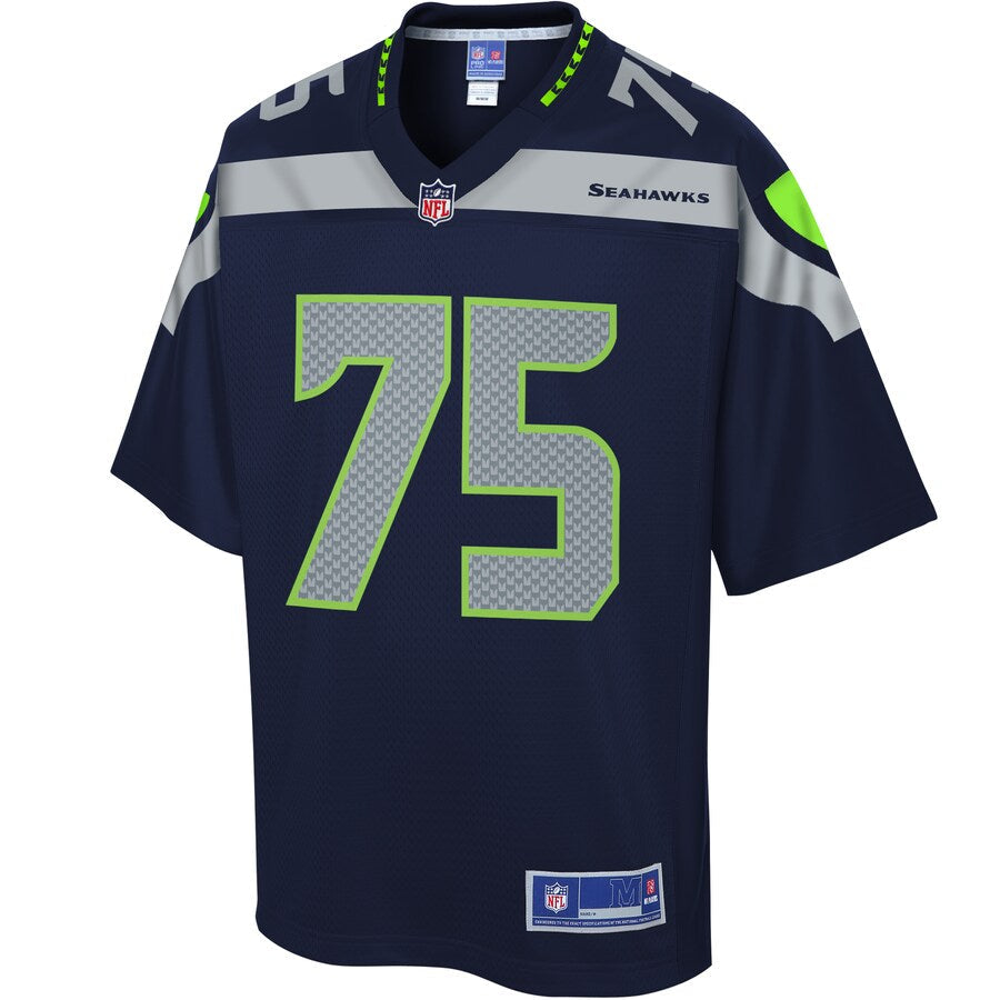 SEA EN  Pro Line College Navy Team Jersey rtj football 2159