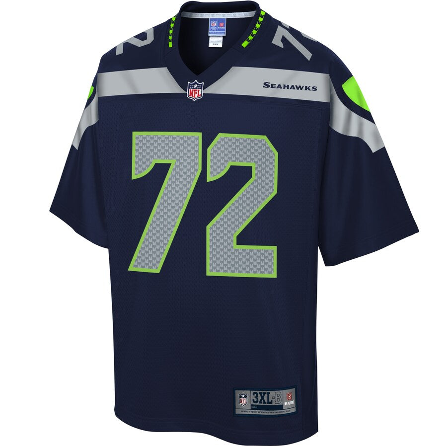 SEA AW  Pro Line College Navy Big Tall Jersey rtj football 2207