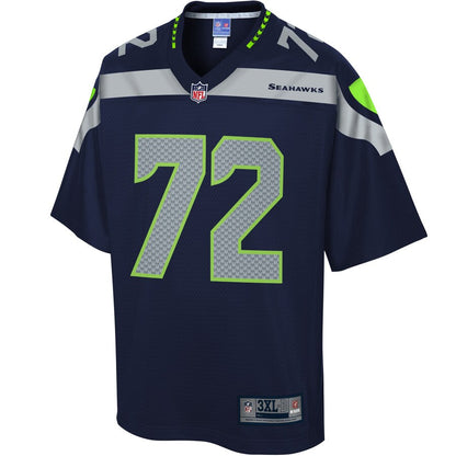 SEA AW  Pro Line College Navy Big Tall Jersey rtj football 2207