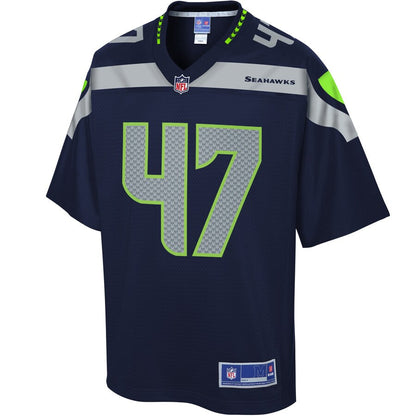 SEA JC  Pro Line College Navy Team Jersey rtj football 2155