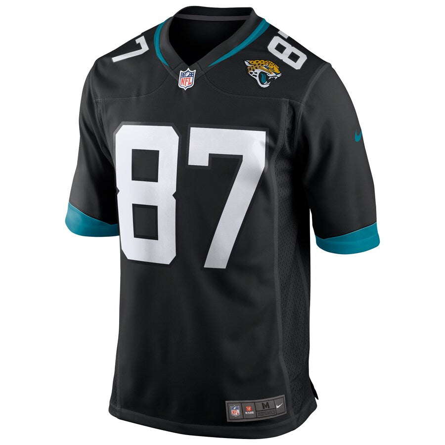 JAX KM Black Game Jersey rtj football 2564