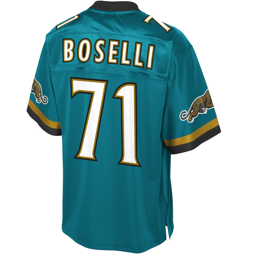 Jacksonville Jaguars Tony Boselli NFL jersey front view