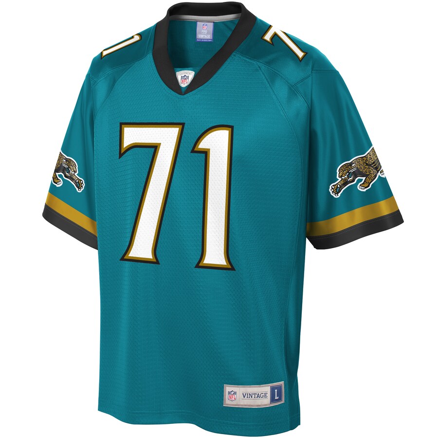 Jacksonville Jaguars Tony Boselli NFL jersey front view