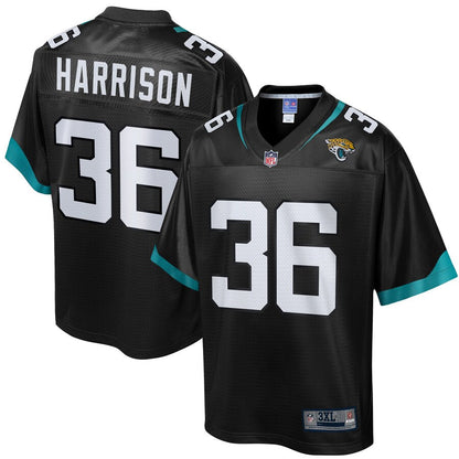 JAX RH  Pro Line Black Big Tall Team Jersey rtj football 2588