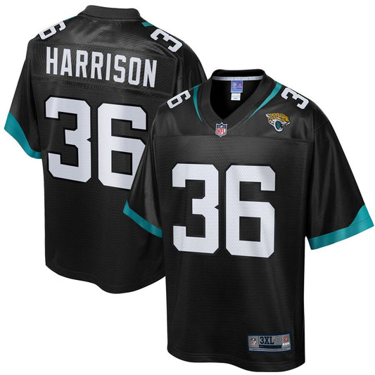 JAX RH  Pro Line Black Big Tall Team Jersey rtj football 2588