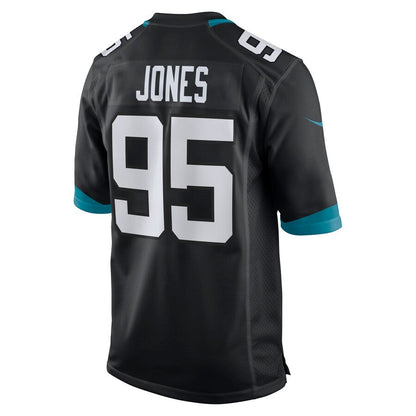 JAX AJ Black Game Jersey rtj football 2522