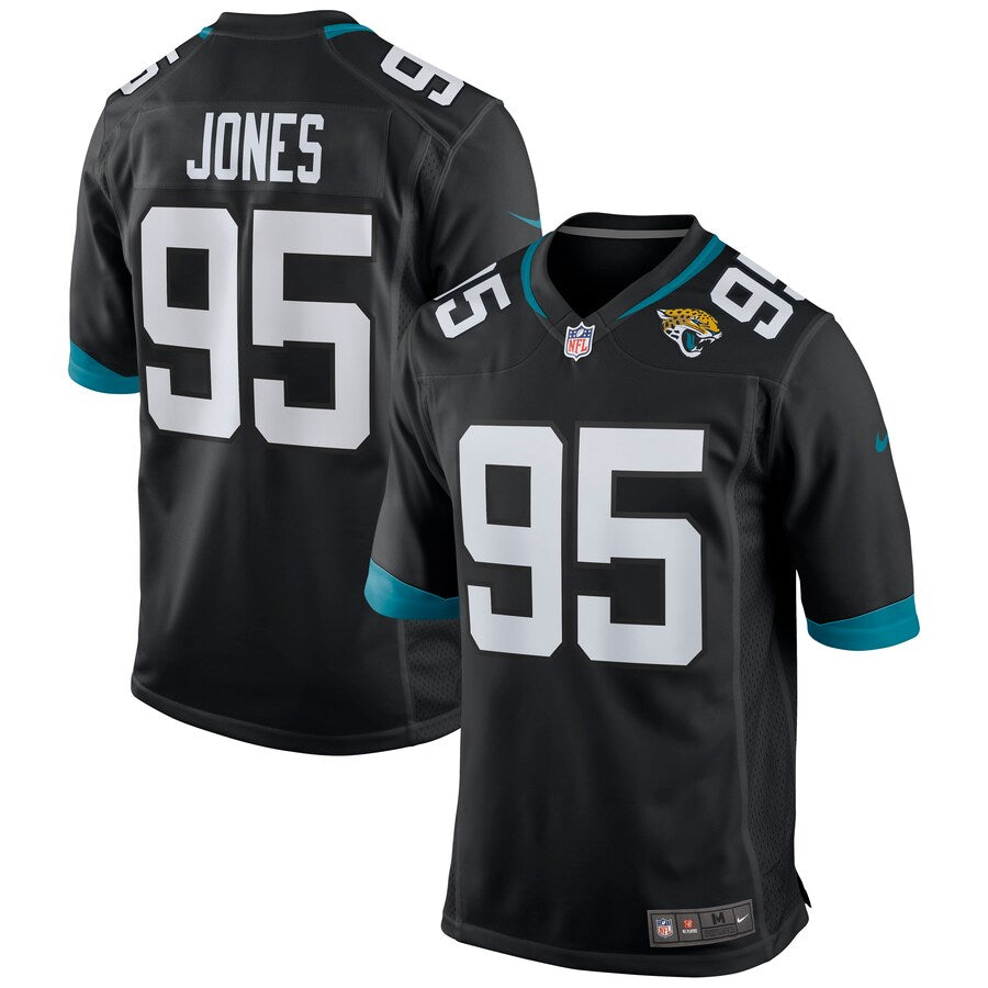JAX AJ Black Game Jersey rtj football 2522