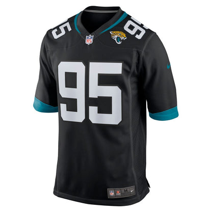 JAX AJ Black Game Jersey rtj football 2522