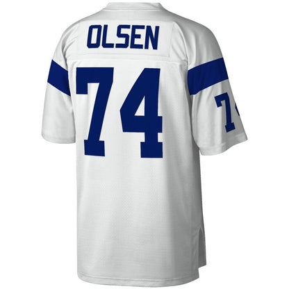 Los Angeles Rams Merlin Olsen Legacy NFL jersey front view