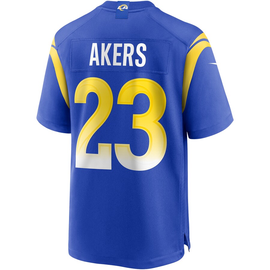 Los Angeles Rams Cam Akers Draft Pick NFL jersey front view