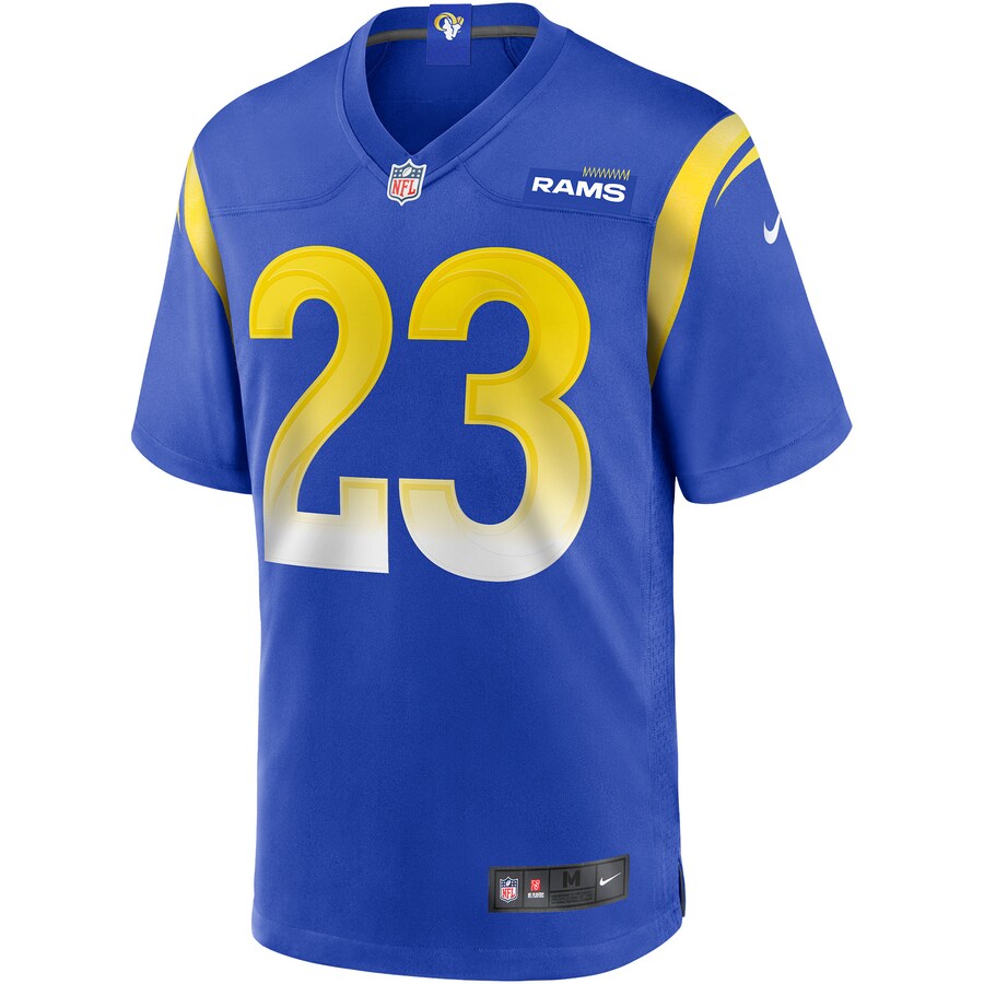 Los Angeles Rams Cam Akers Draft Pick NFL jersey front view
