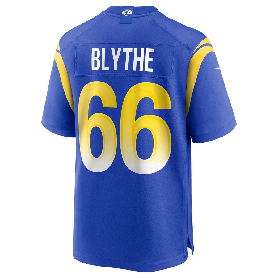 Los Angeles Rams Austin Blythe NFL jersey front view