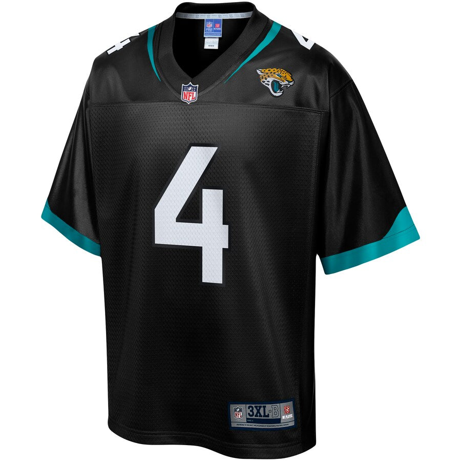 JAX JL  Pro Line Black Big Tall Team Jersey rtj football 2583