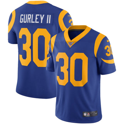 LAR TG Royal  100 Limited Jersey rtj football 2441