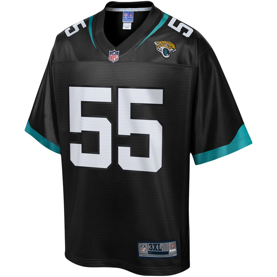 JAX LM  Pro Line Black Big Tall Team Jersey rtj football 2585