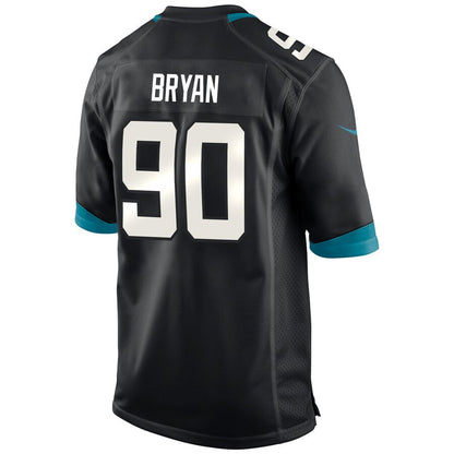 Jacksonville Jaguars Taven Bryan NFL jersey front view
