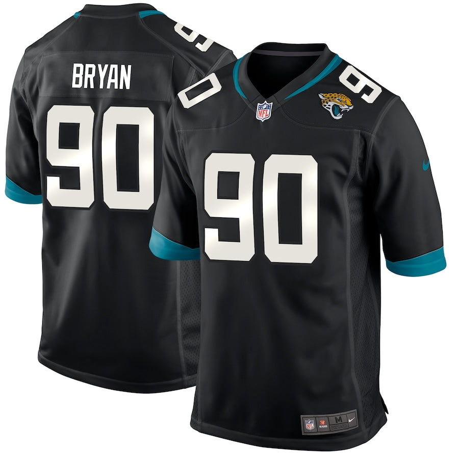 Jacksonville Jaguars Taven Bryan NFL jersey front view