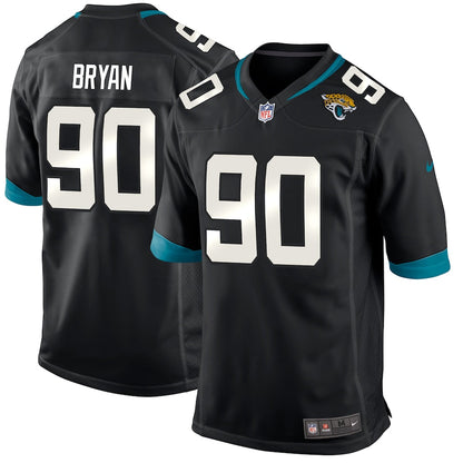 Jacksonville Jaguars Taven Bryan NFL jersey front view