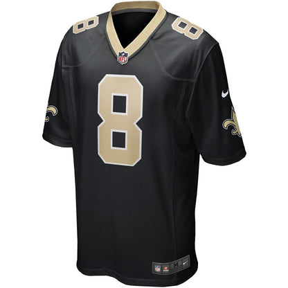 NO AM Black Game Jersey rtj football 2333