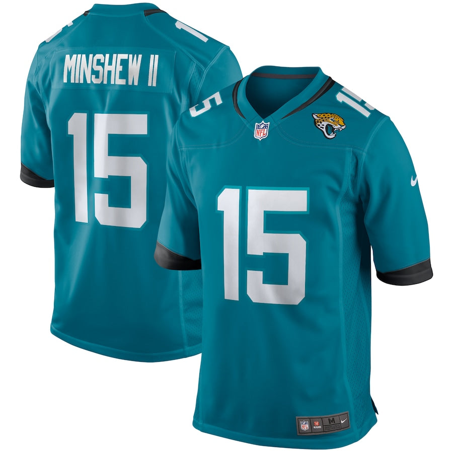 JAX GM Teal Game Jersey rtj football 2473