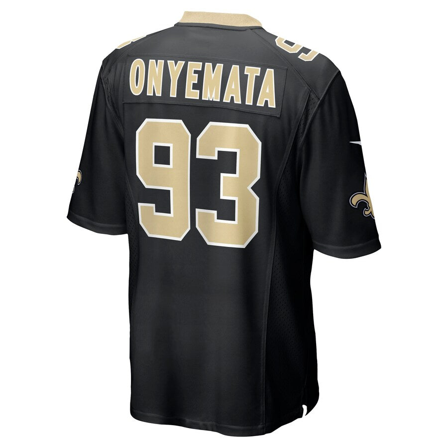 New Orleans Saints David Onyemata NFL jersey front view