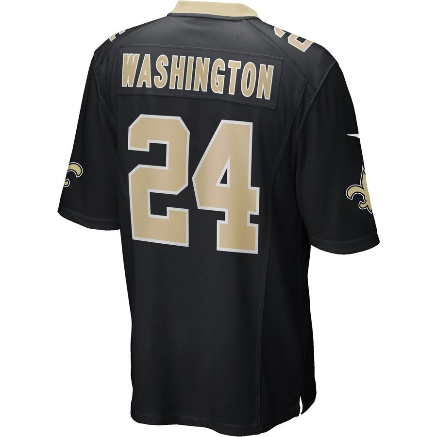NO DW Black Game Jersey rtj football 2315