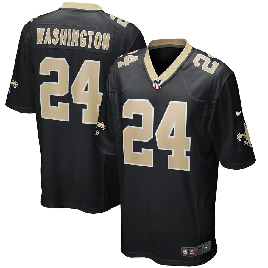 NO DW Black Game Jersey rtj football 2315