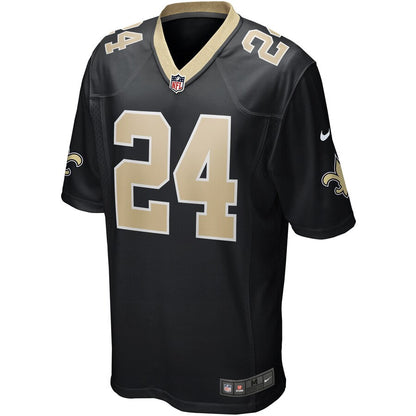 NO DW Black Game Jersey rtj football 2315
