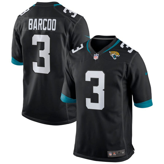 JAX LB Black Game Jersey rtj football 2500