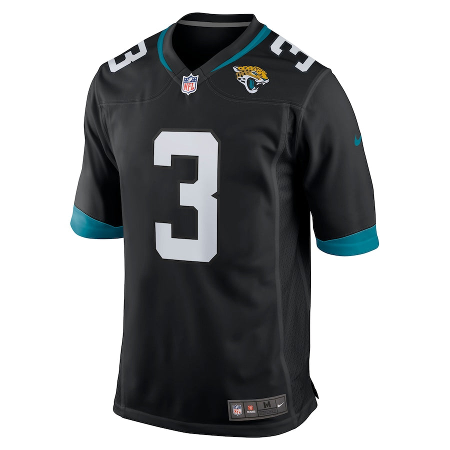 Jacksonville Jaguars Luq Barcoo NFL jersey front view