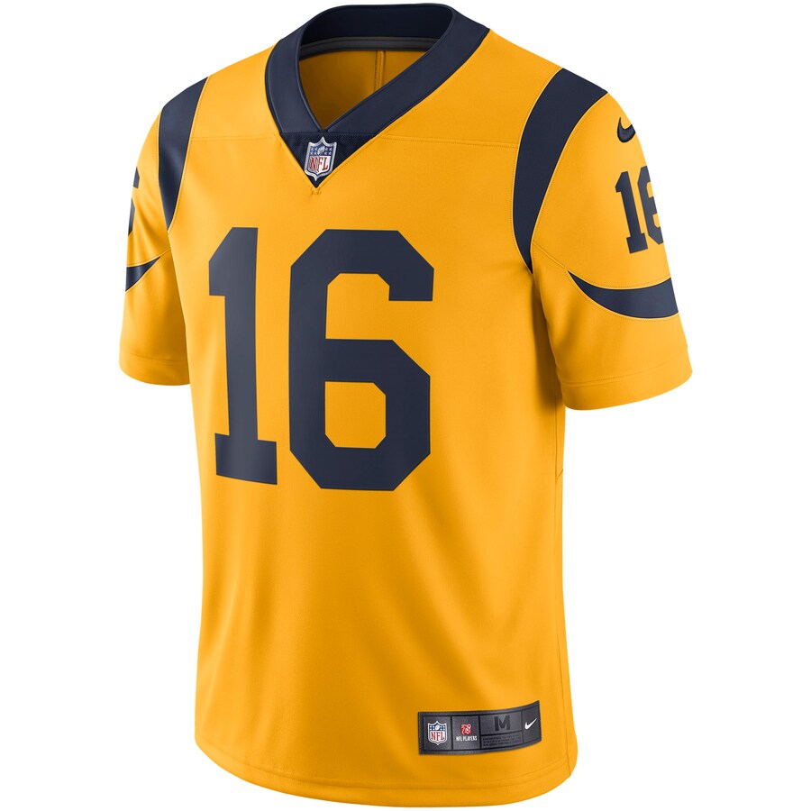 Los Angeles Rams Jared Goff NFL jersey front view