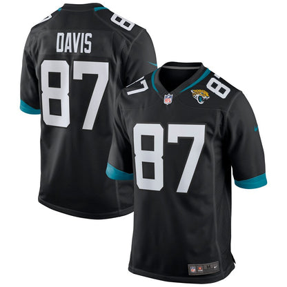 Jacksonville Jaguars Tyler Davis NFL jersey front view
