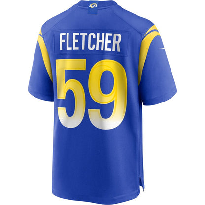Los Angeles Rams London Fletcher NFL jersey front view