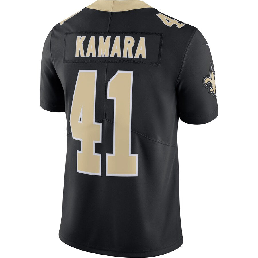 New Orleans Saints Alvin Kamara 100 NFL jersey front view