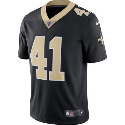 New Orleans Saints Alvin Kamara 100 NFL jersey front view