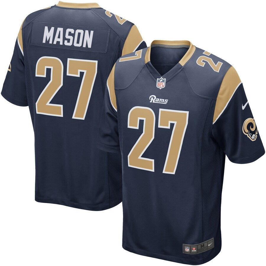 Los Angeles Rams Tre Mason NFL jersey front view