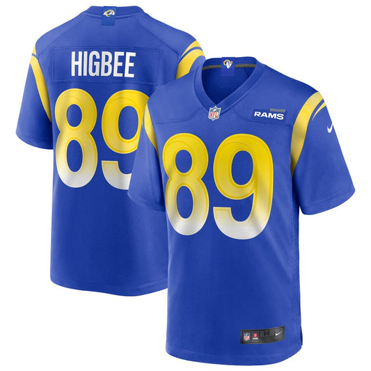 Los Angeles Rams Tyler Higbee NFL jersey front view