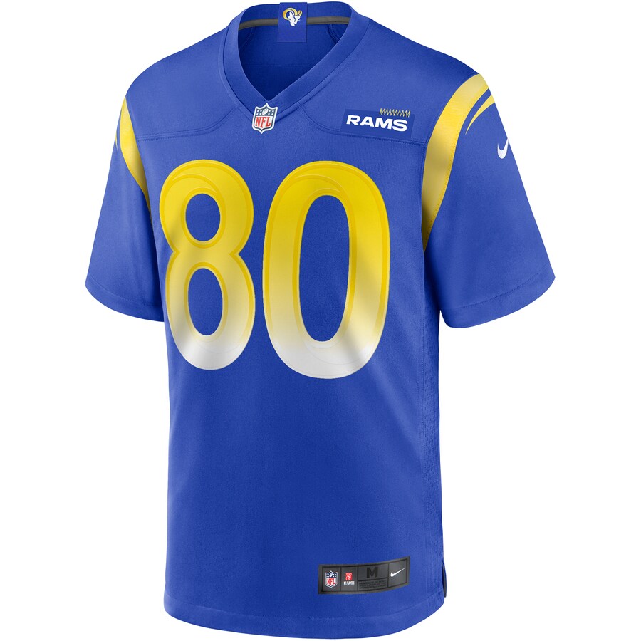 Los Angeles Rams Isaac Bruce NFL jersey front view