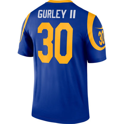 Los Angeles Rams Todd Gurley II Legend NFL jersey front view