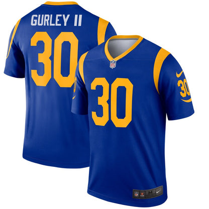 Los Angeles Rams Todd Gurley II Legend NFL jersey front view