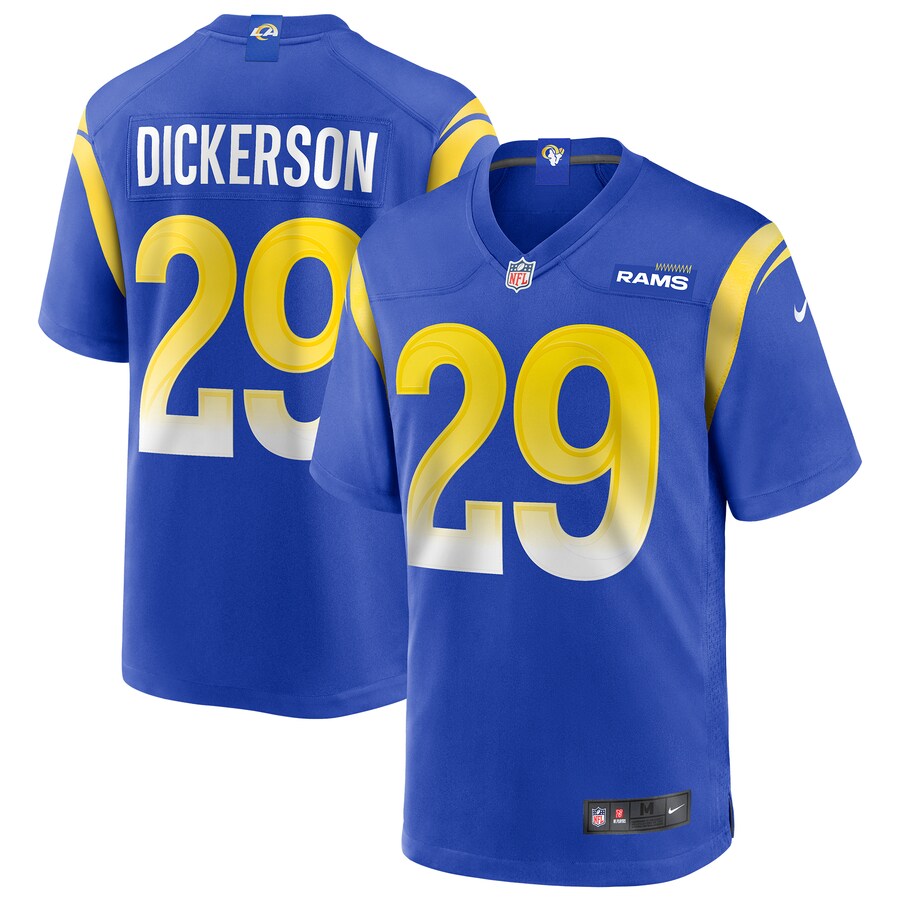 Los Angeles Rams Eric Dickerson NFL jersey front view